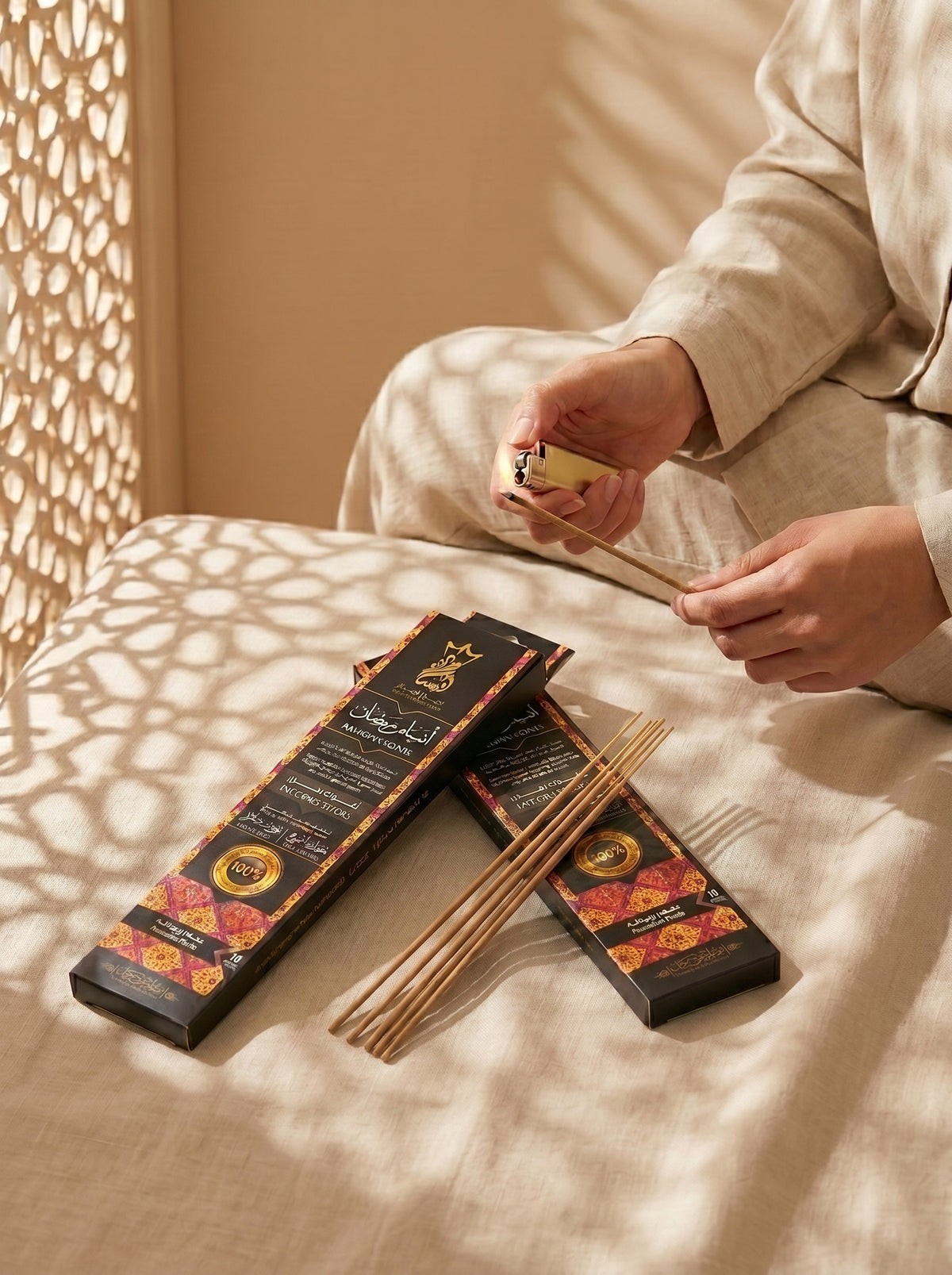 ANSAAM ANSAAM RAMADAN INCENSE MINI STICKS - LONG LASTING UP TO 90 MINUTES