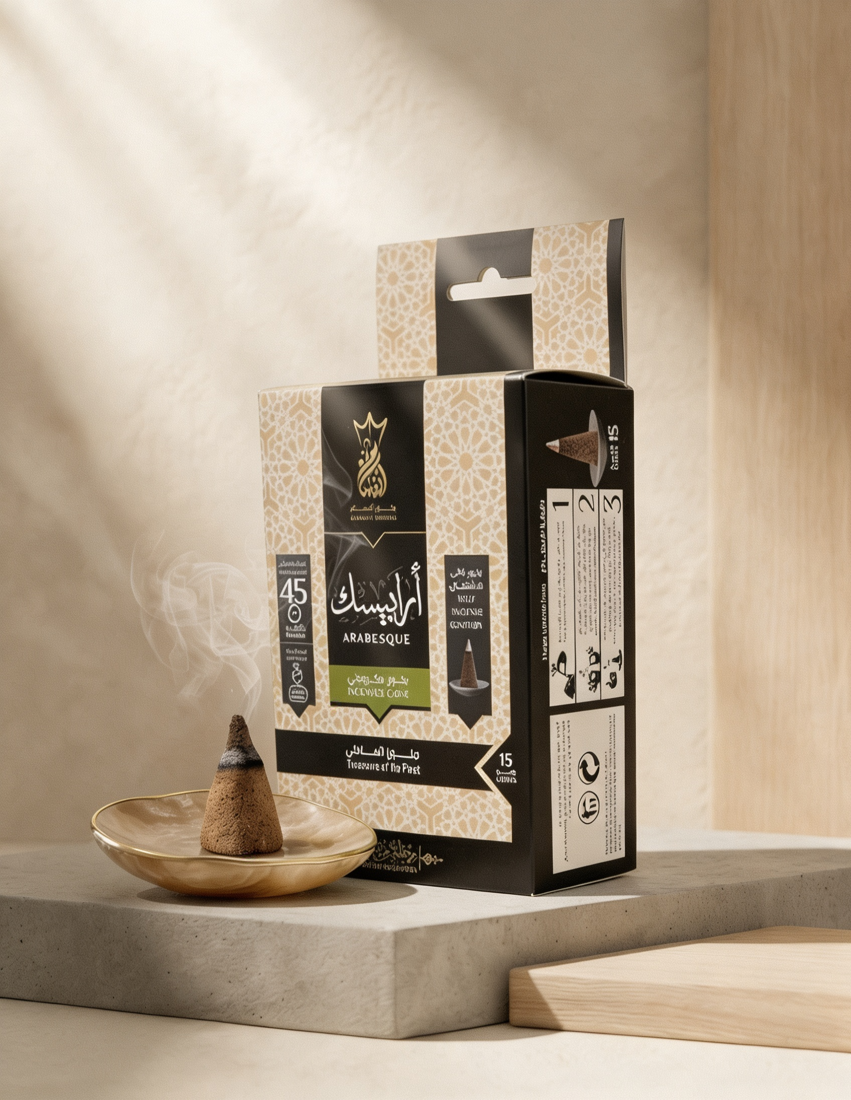 ANSAAM ARABESQUE Incenses Cones