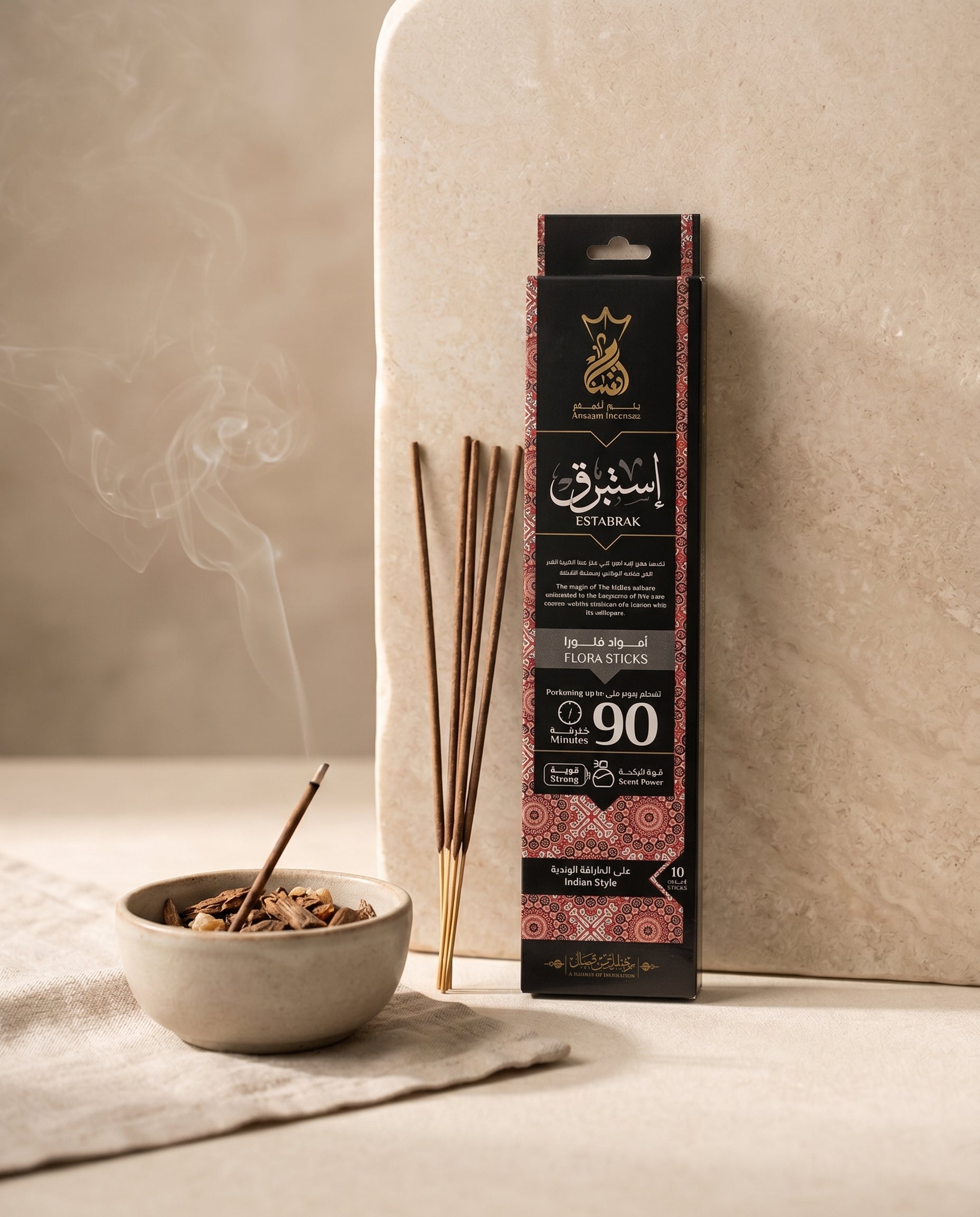 ANSAAM ESTABRAK FLORA INCENSE STICKS