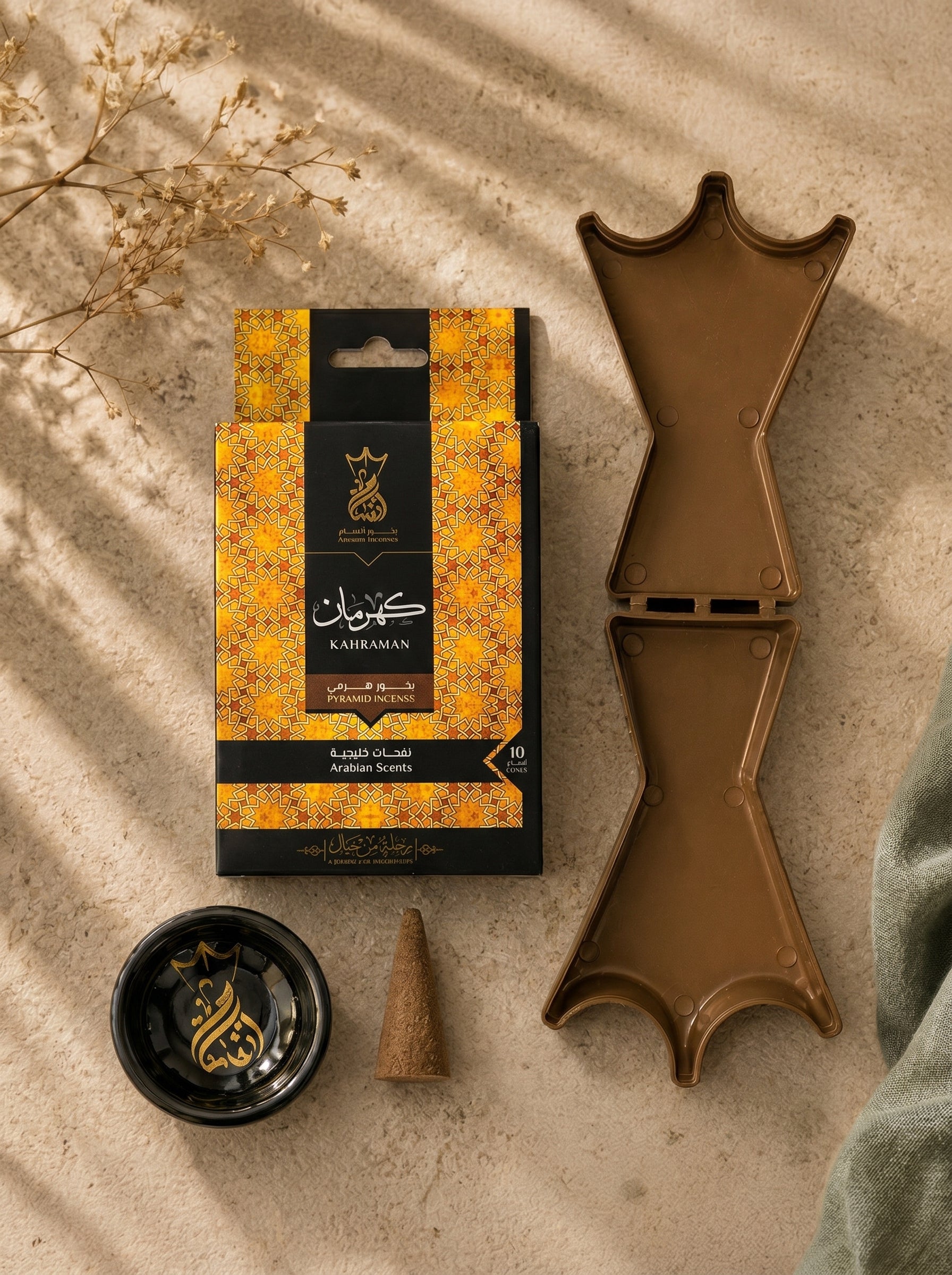 ANSAAM KAHRAMAN PYRAMID INCENSE