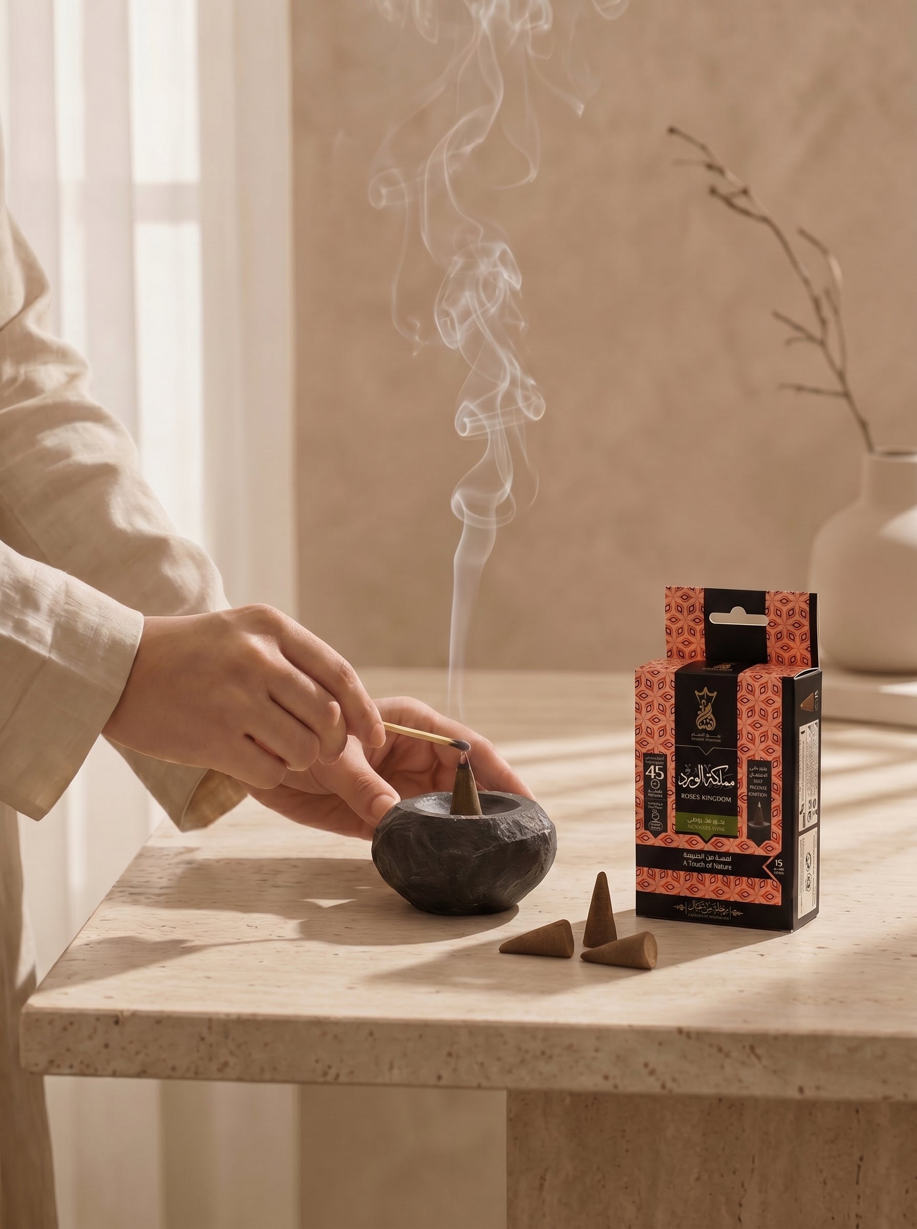 ANSAAM ROSES KINGDOM Incenses Cones