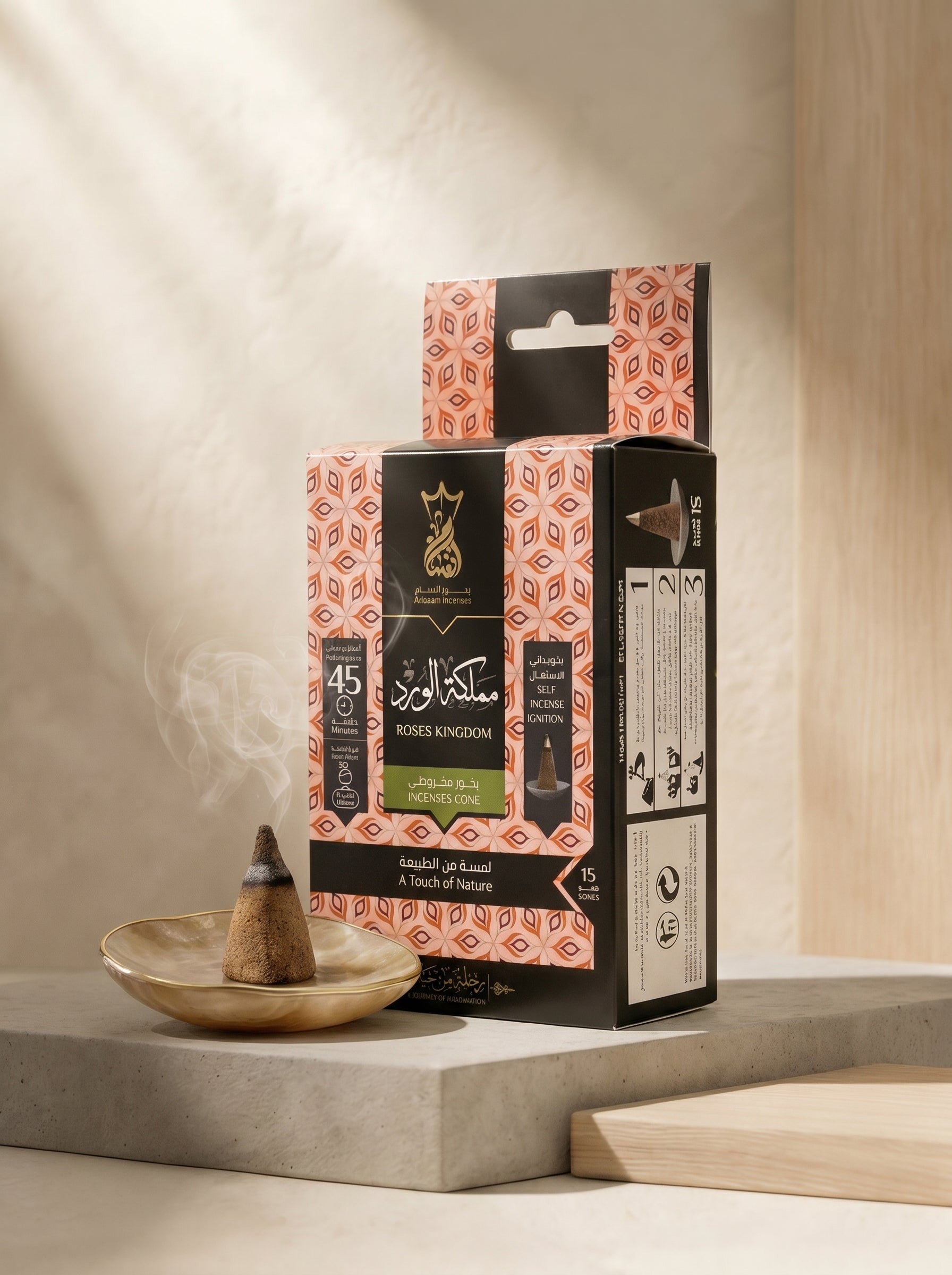 ANSAAM ROSES KINGDOM Incenses Cones