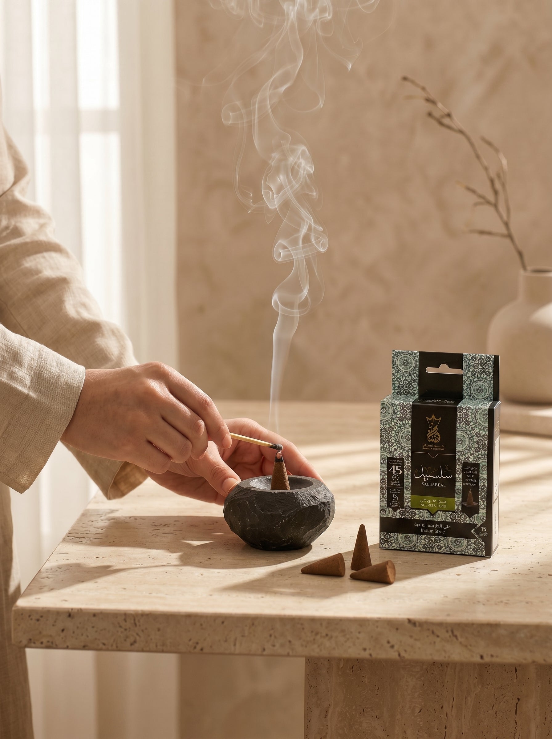 ANSAAM SALSABEAL FLORA INCENSE CONES