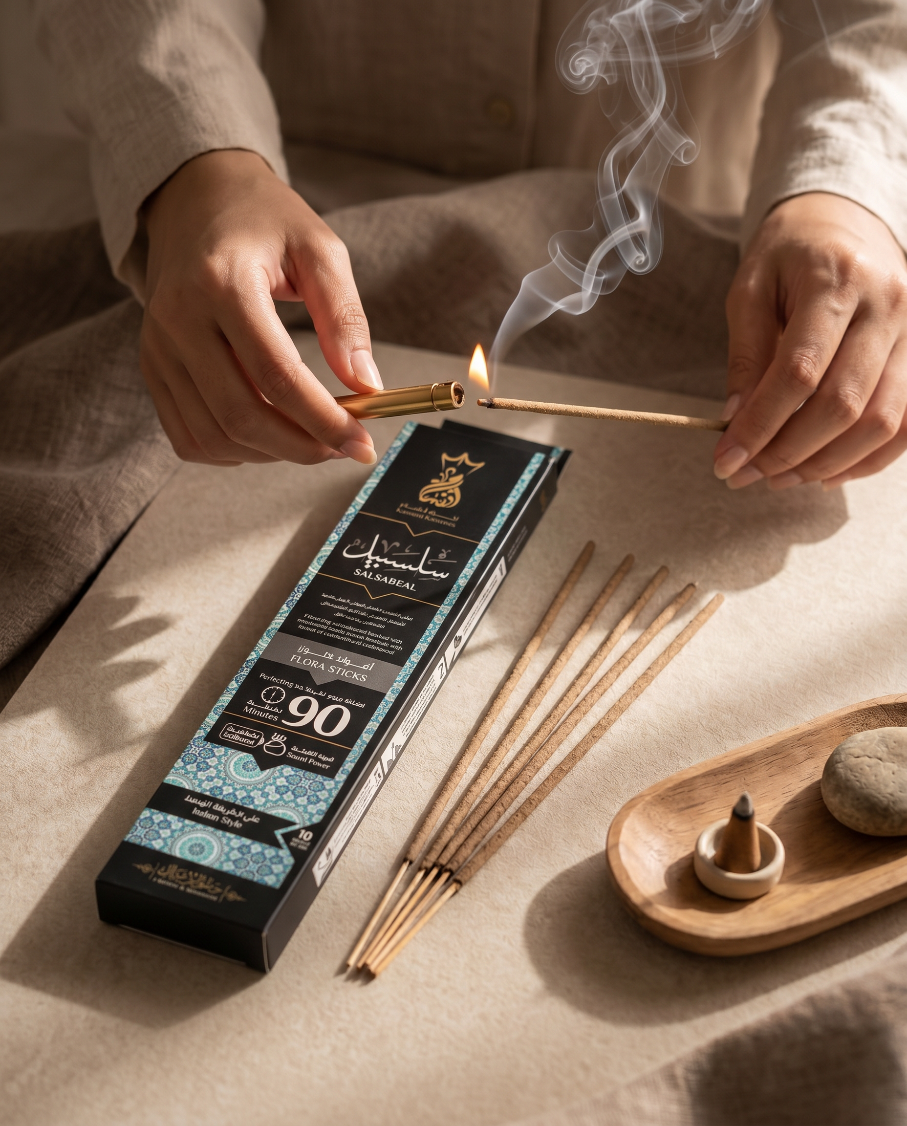 ANSAAM SALSABEAL FLORA INCENSE STICKS