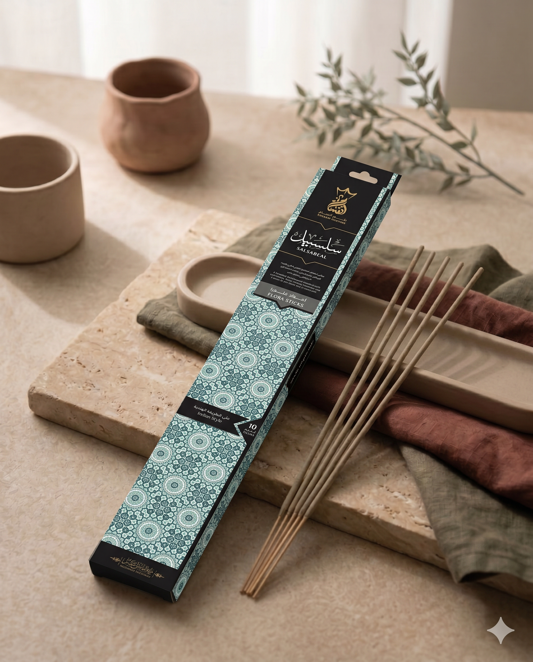 ANSAAM SALSABEAL FLORA INCENSE STICKS