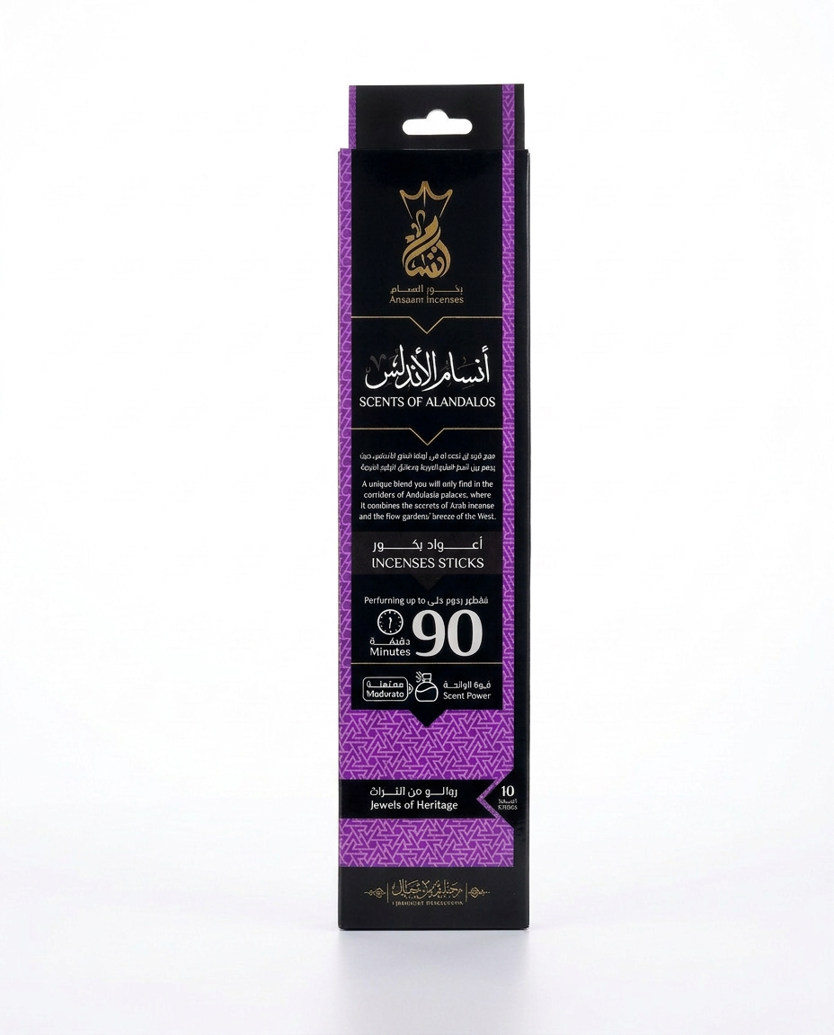 ANSAAM SCENTS OF ALANDALOS INCENSE STICKS