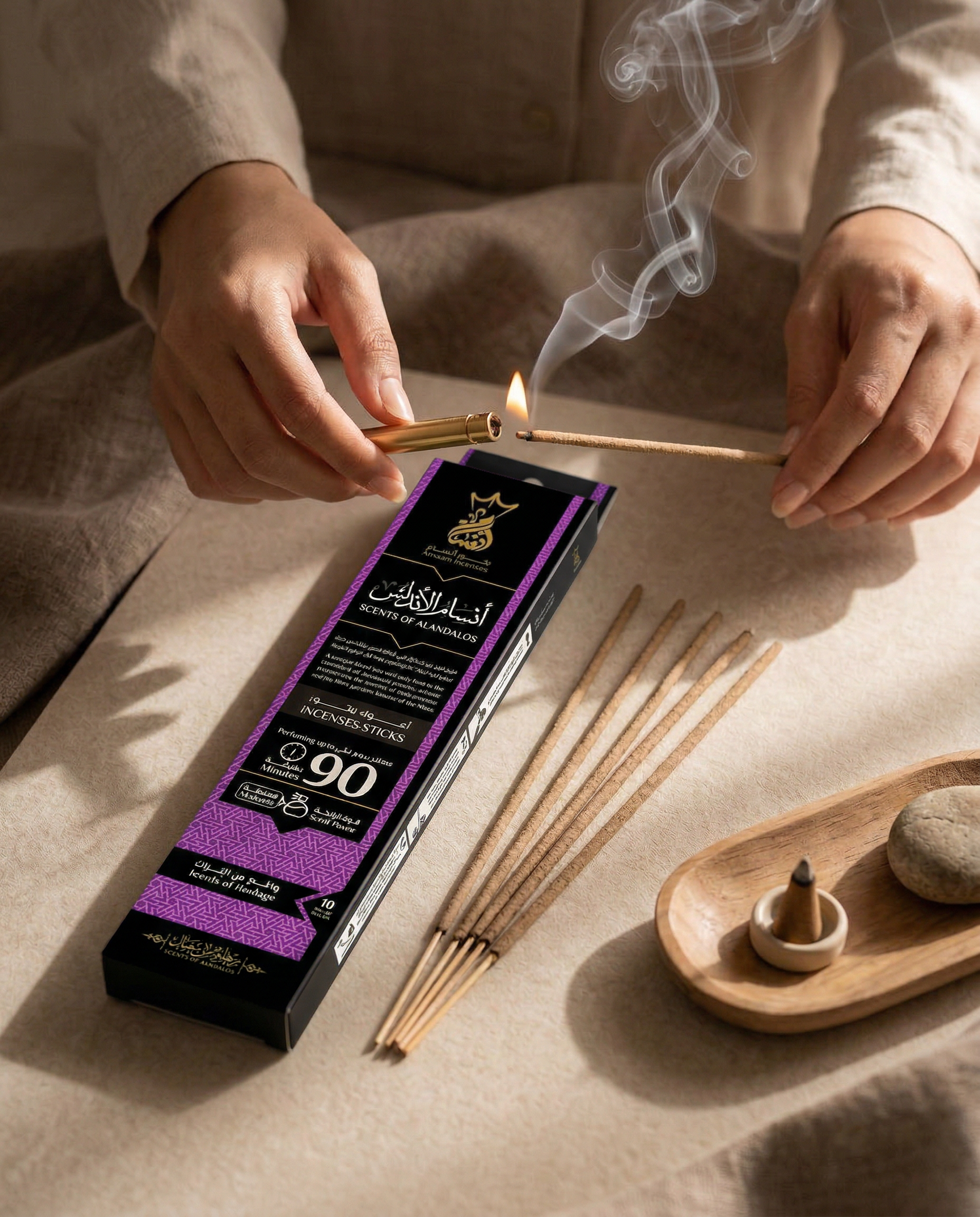 ANSAAM SCENTS OF ALANDALOS INCENSE STICKS
