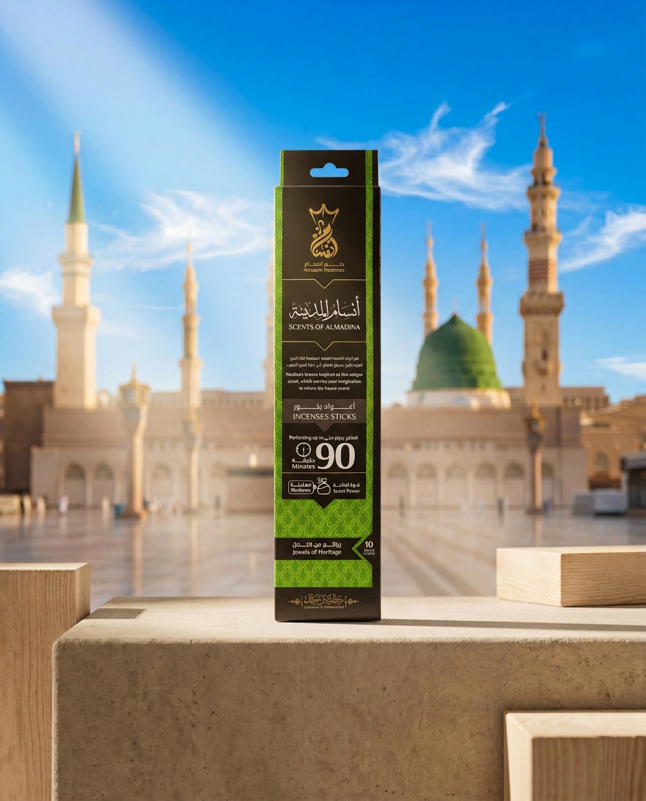 ANSAAM SCENTS OF ALMADINA INCENSE STICKS