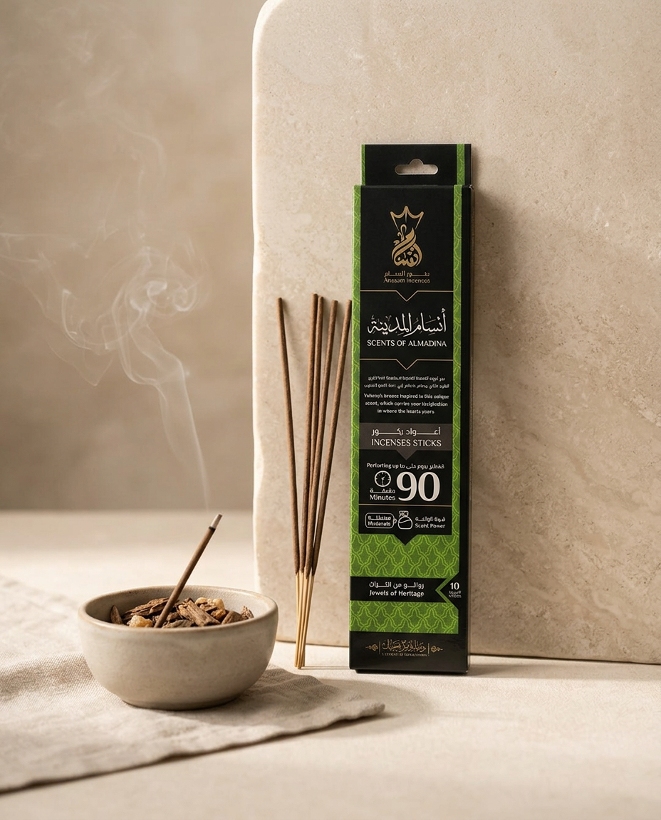 ANSAAM SCENTS OF ALMADINA INCENSE STICKS