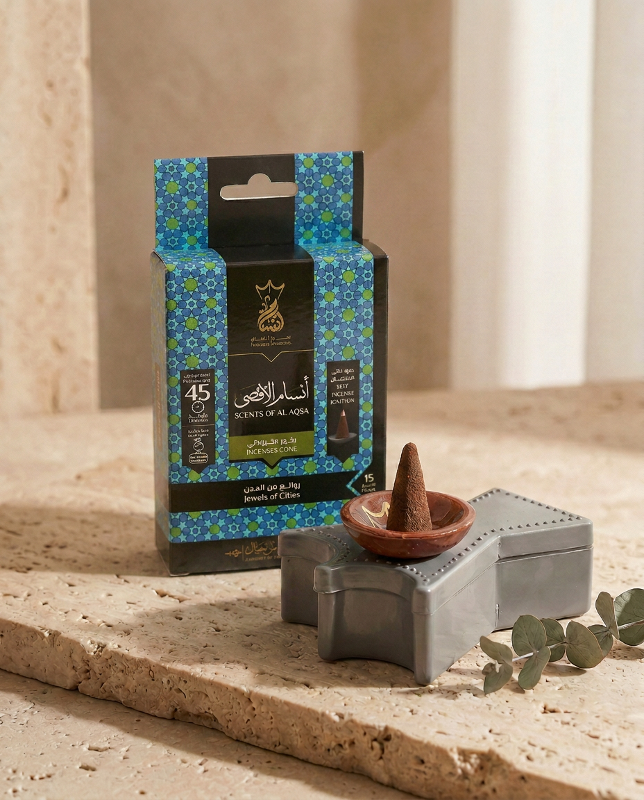 ANSAAM SCENTS OF AL AQSA INCENSE CONES