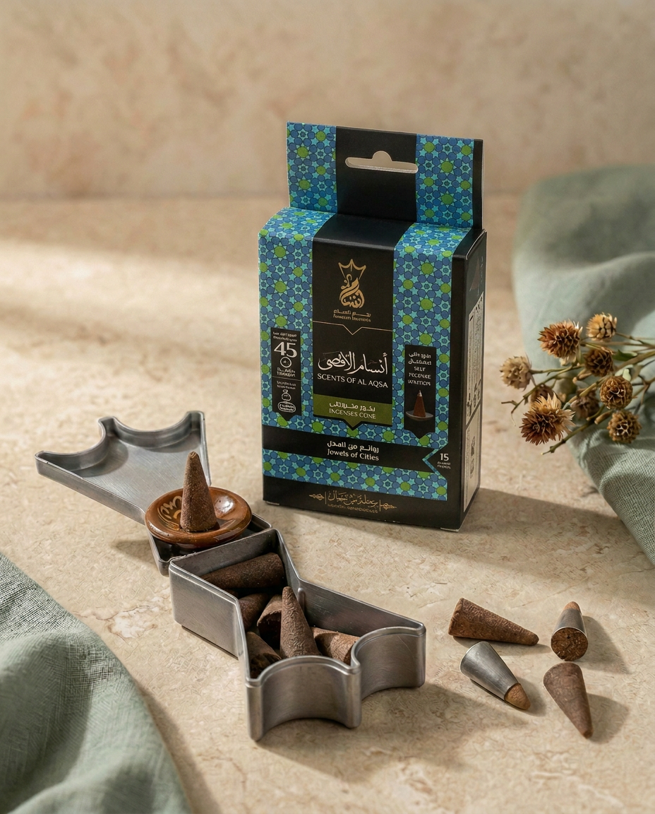 ANSAAM SCENTS OF AL AQSA INCENSE CONES