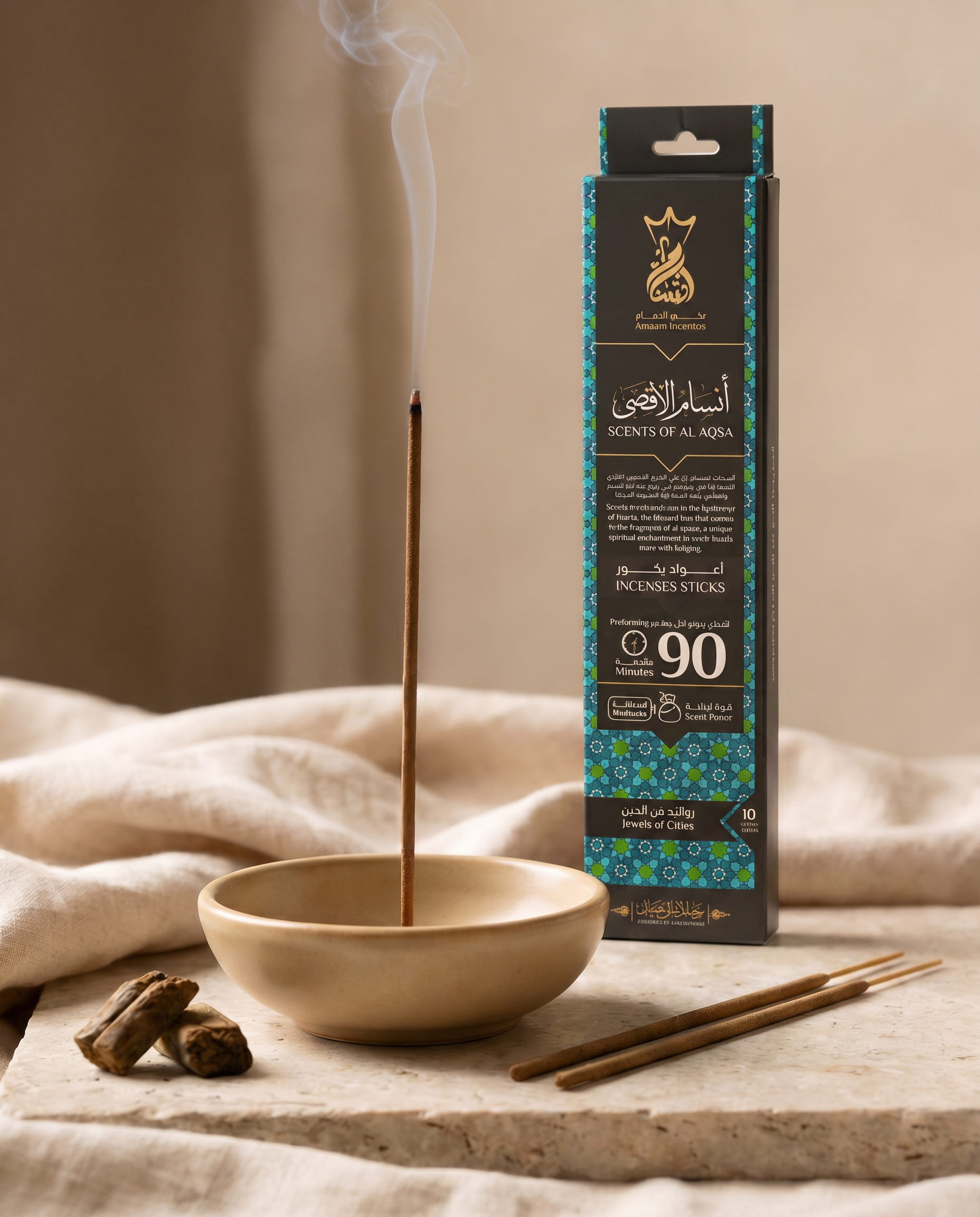 ANSAAM SCENTS OF AL AQSA INCENSE STICKS