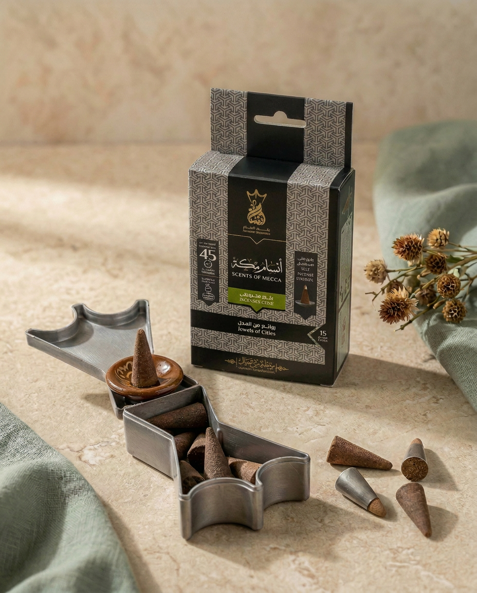ANSAAM SCENTS OF MECCA Incenses Cones