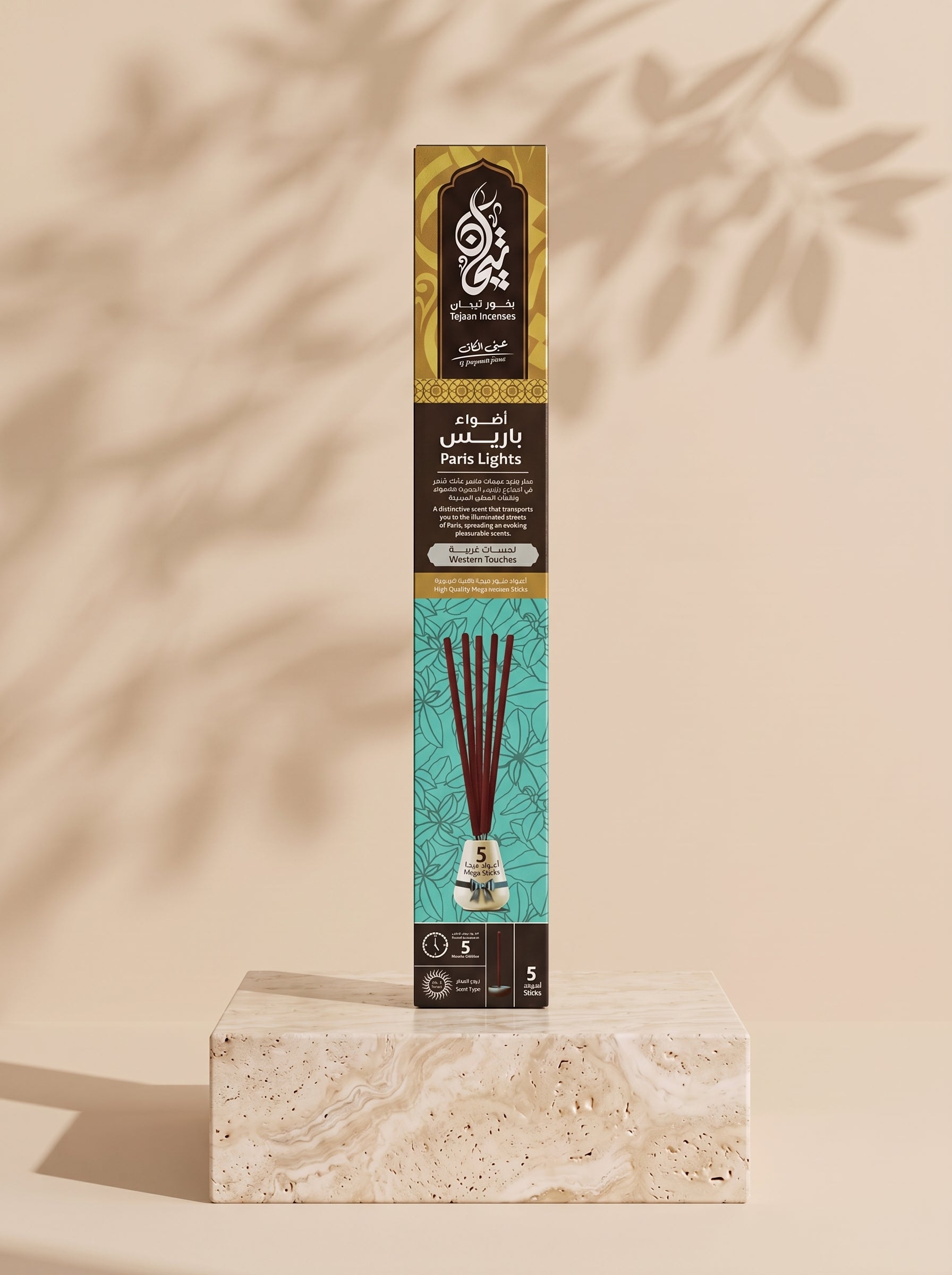 Tejaan Incense | Premium Mega Incense Sticks – Burns up to 5 Hours