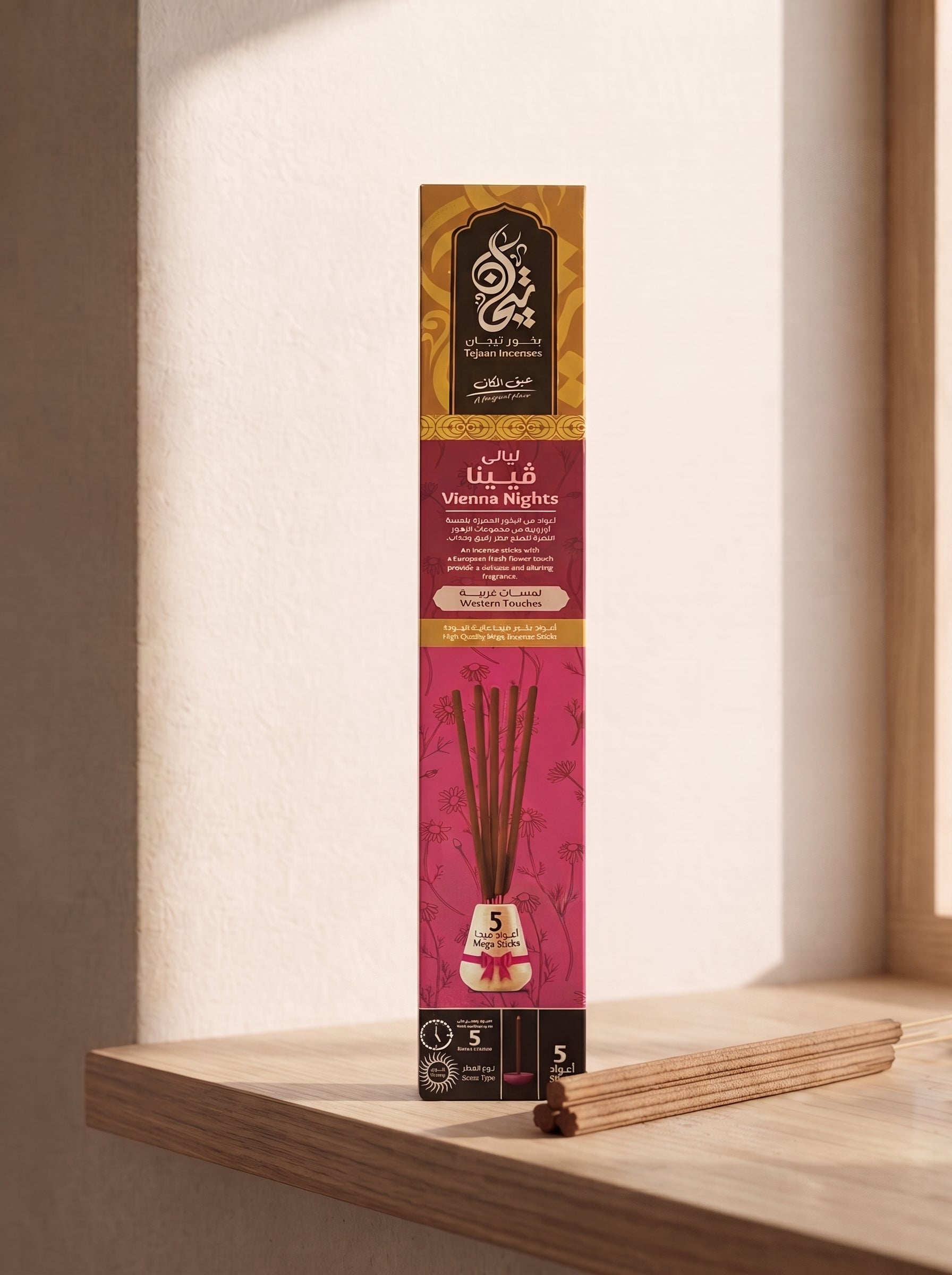 Tejaan Incense | Premium Mega Incense Sticks – Burns up to 5 Hours