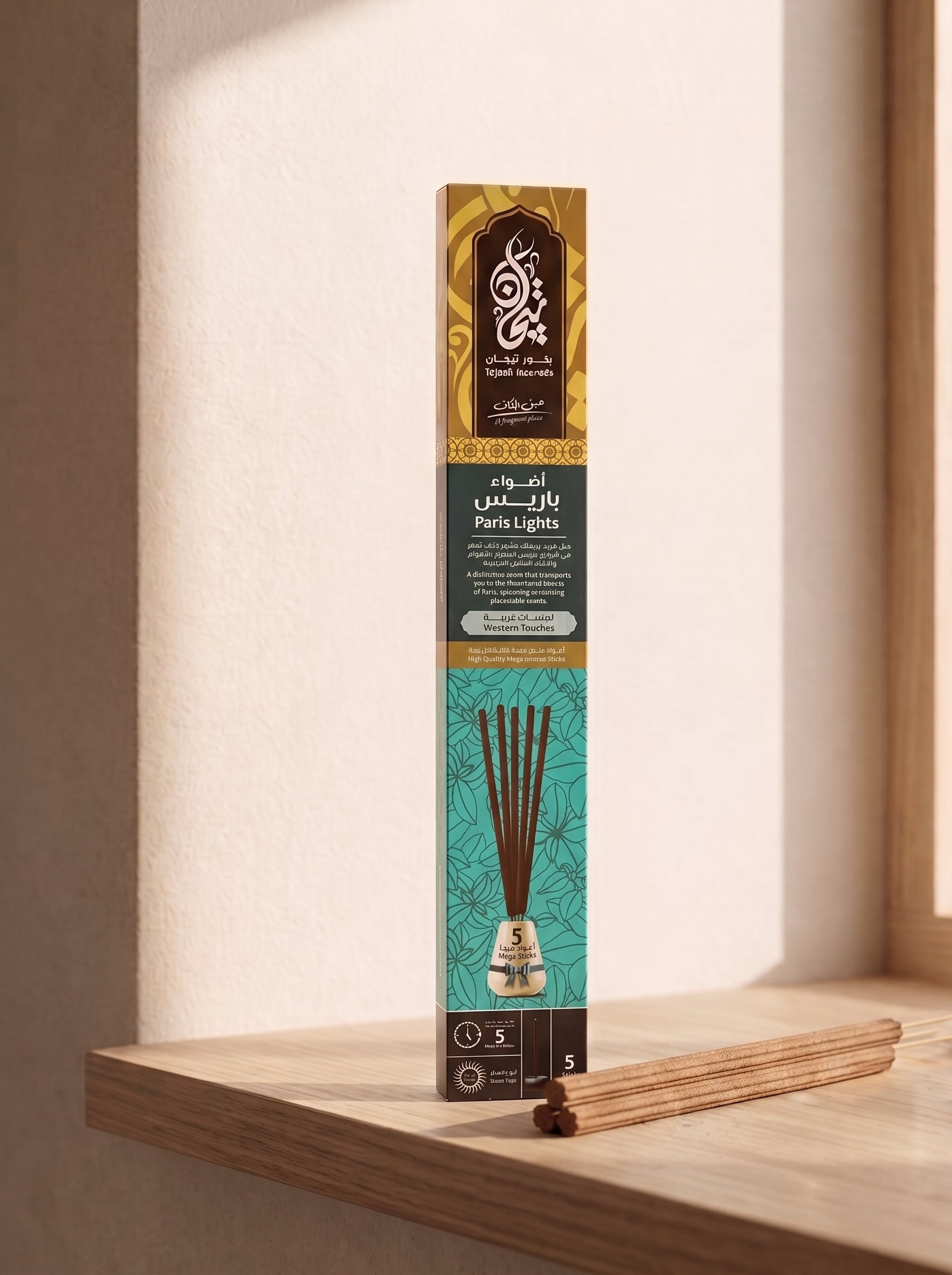 Tejaan Incense | Premium Mega Incense Sticks – Burns up to 5 Hours