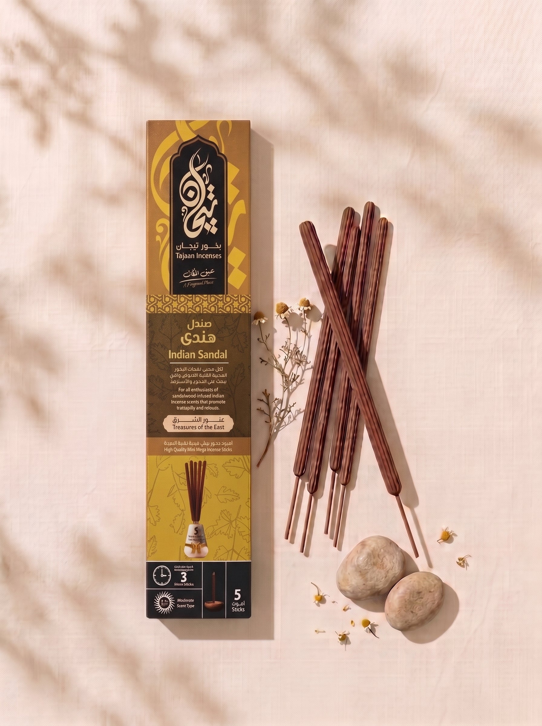 Tejaan Incense | Premium Mega Incense Sticks – Burns up to 5 Hours