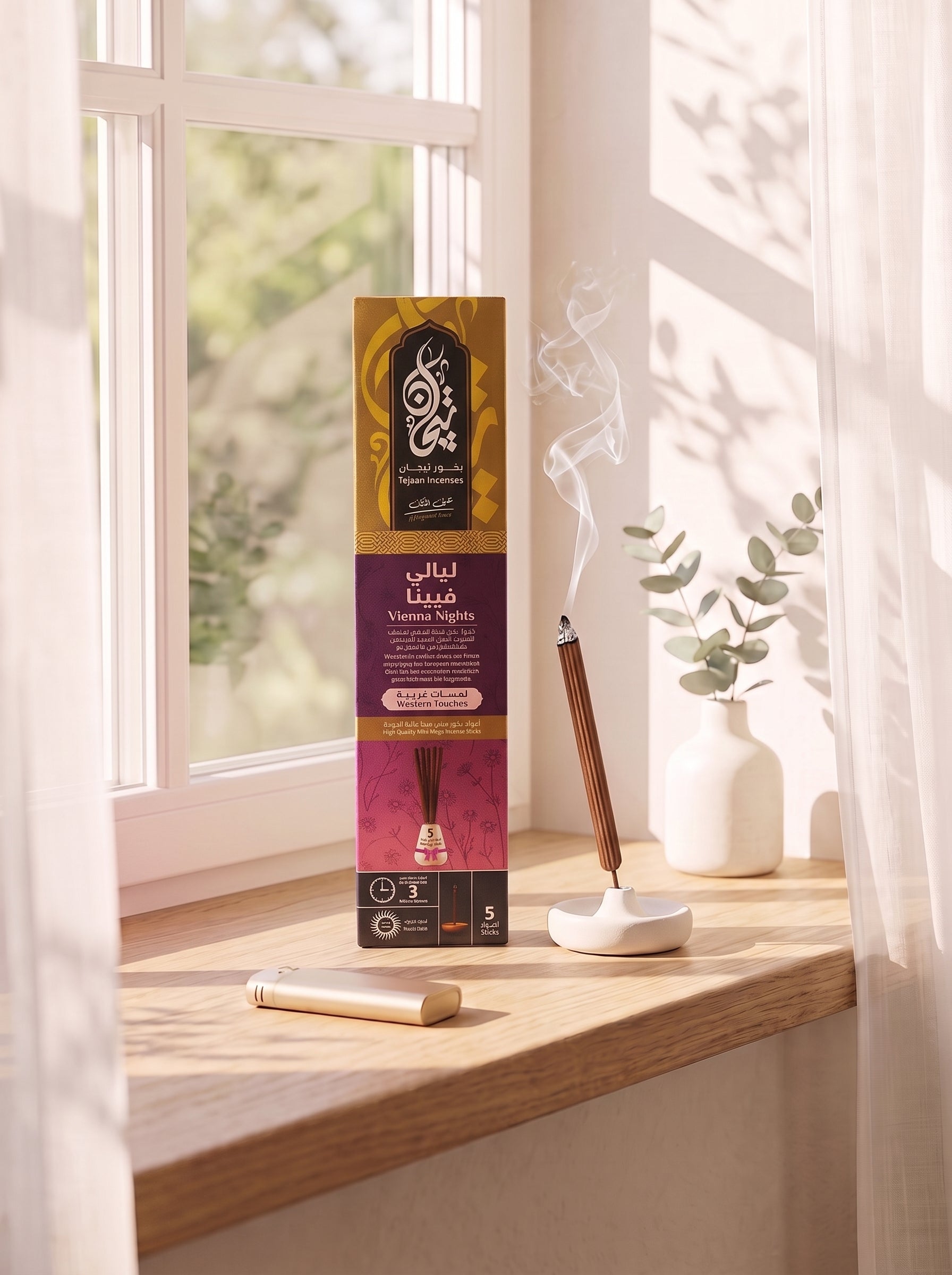 Tejaan Incense | Mini Mega Incense Sticks – Burns up to 3 Hours