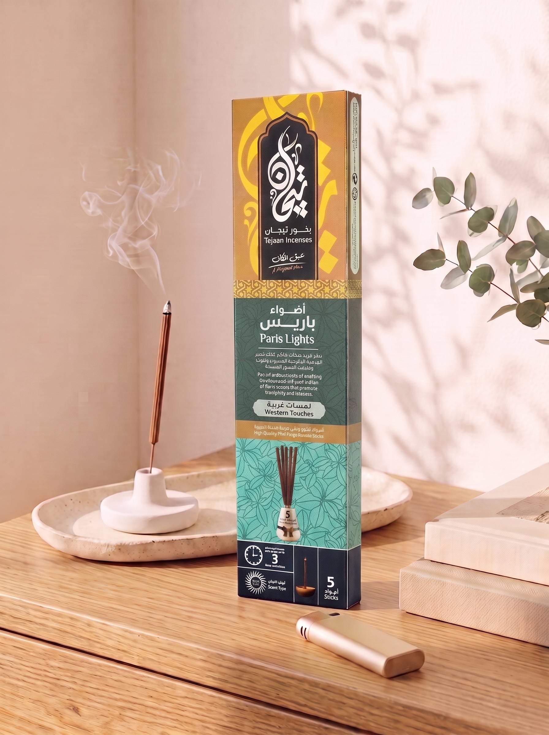 Tejaan Incense | Mini Mega Incense Sticks – Burns up to 3 Hours