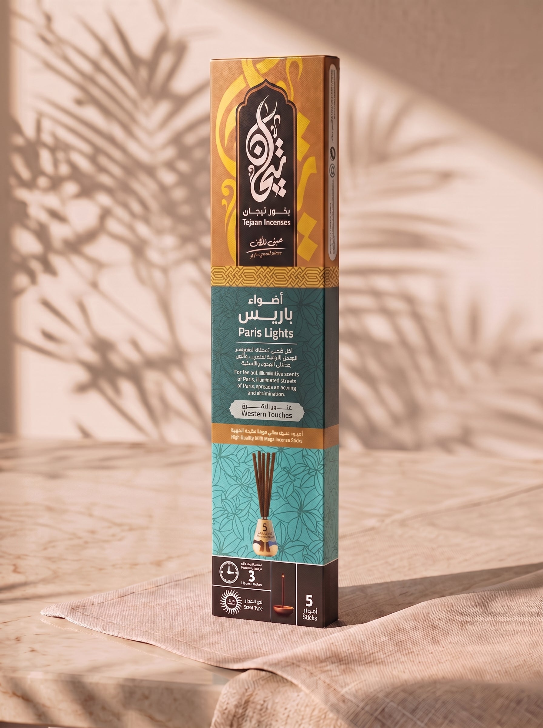 Tejaan Incense | Mini Mega Incense Sticks – Burns up to 3 Hours
