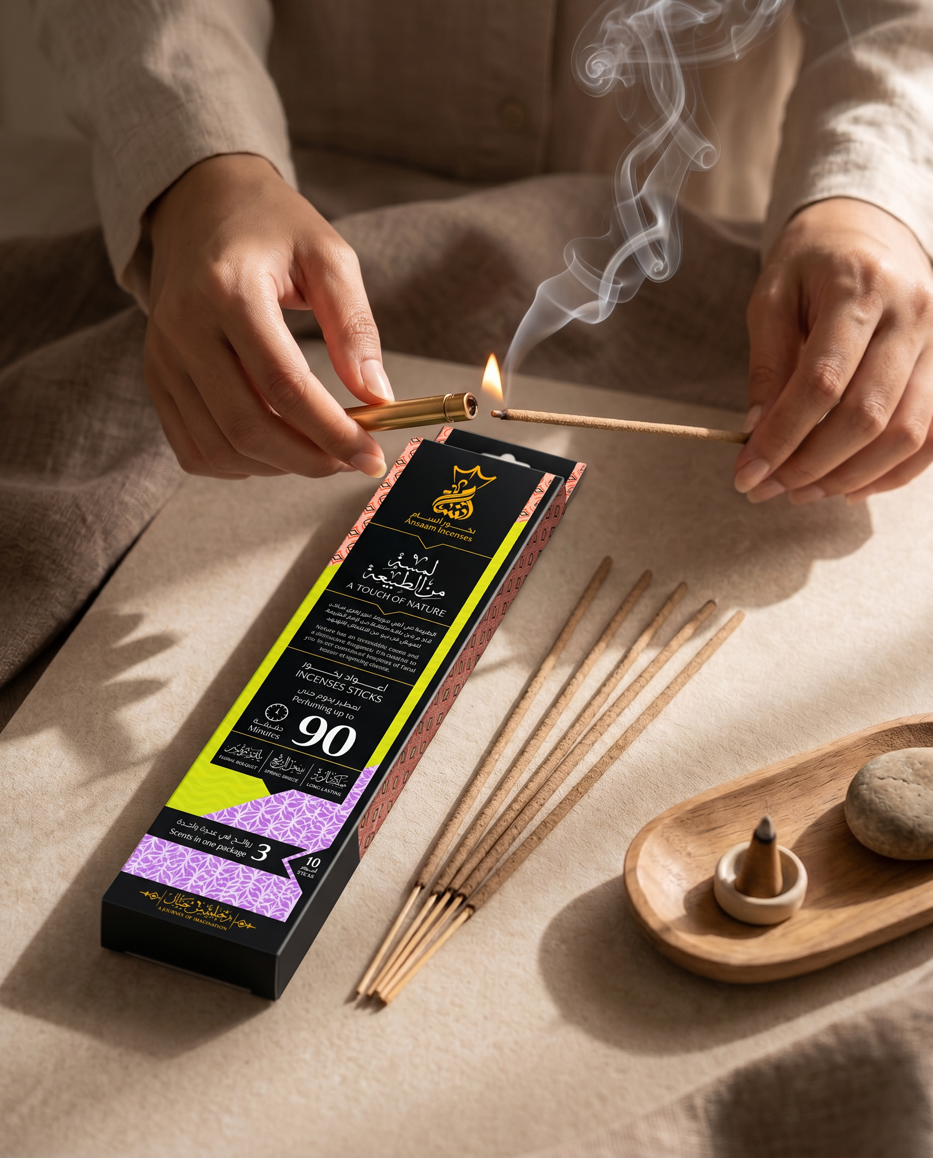 ANSAAM Touch of Nature INCENSE STICKS