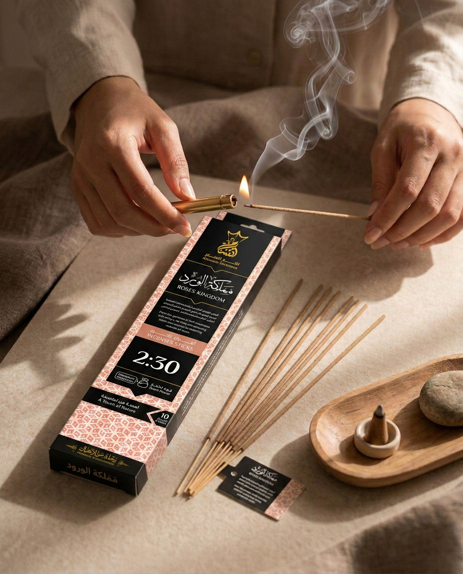 ANSAAM ROSES KINGDOM INCENSE STICKS