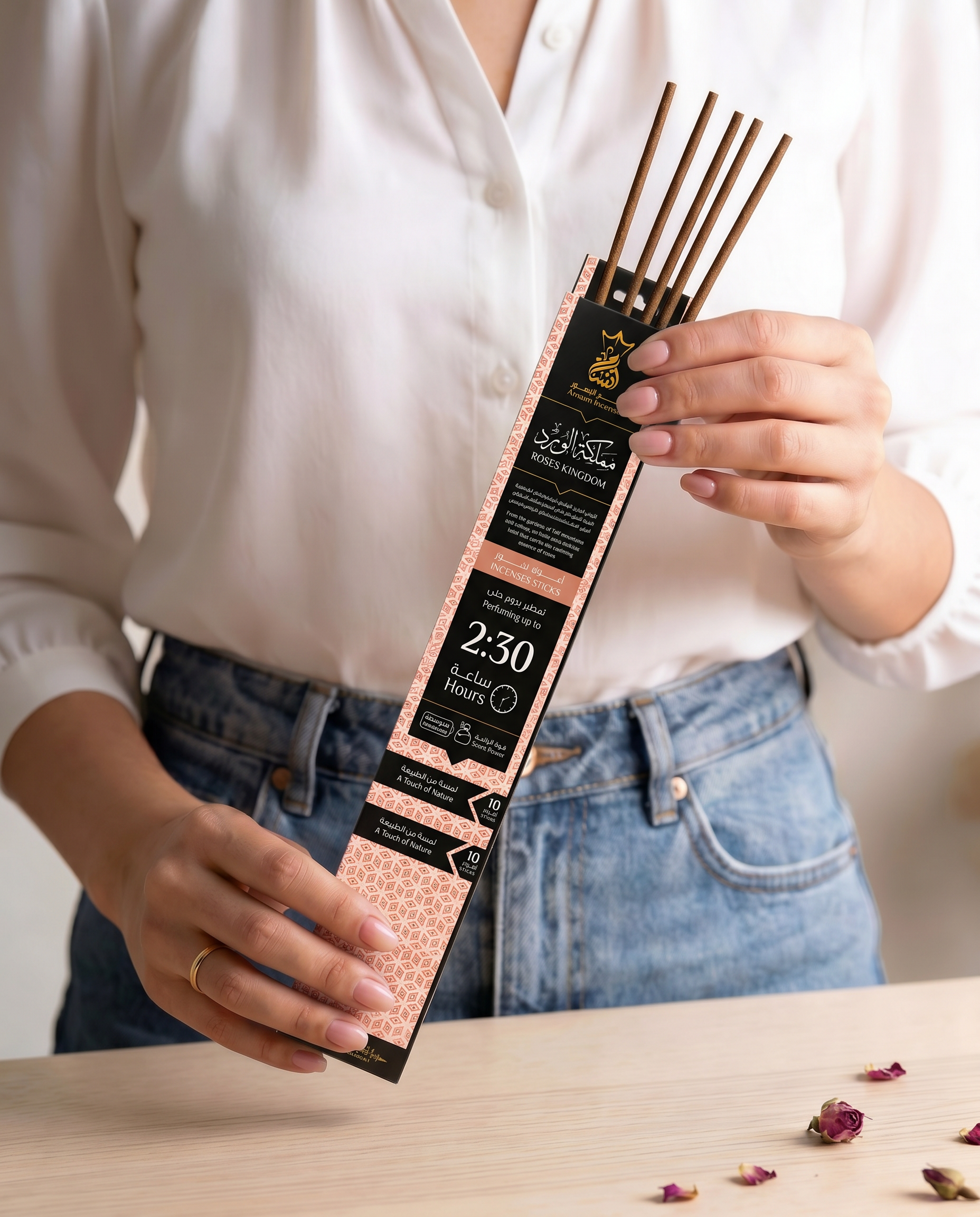 ANSAAM ROSES KINGDOM INCENSE STICKS