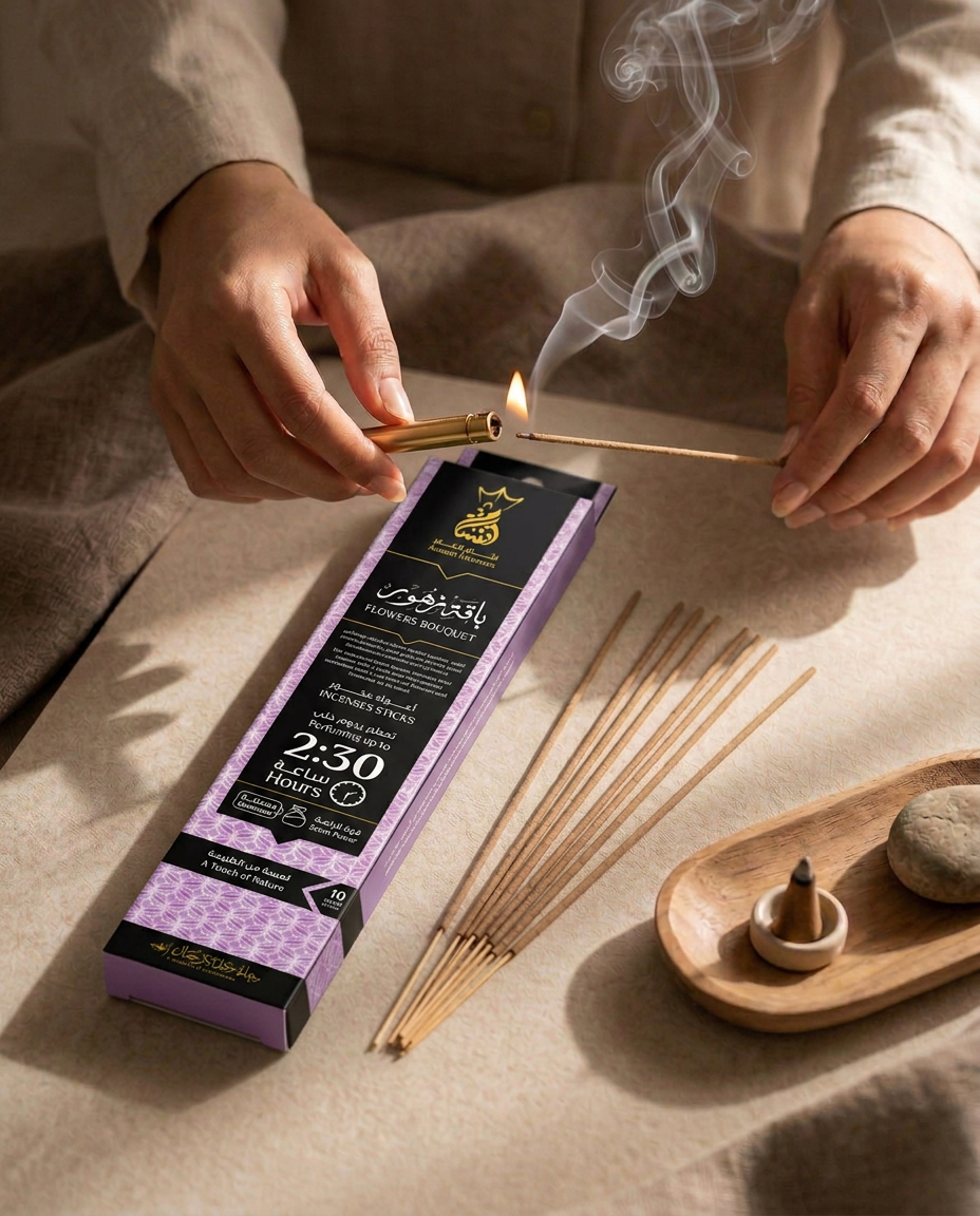 ANSAAM FLOWERS BOUQUET INCENSE STICKS