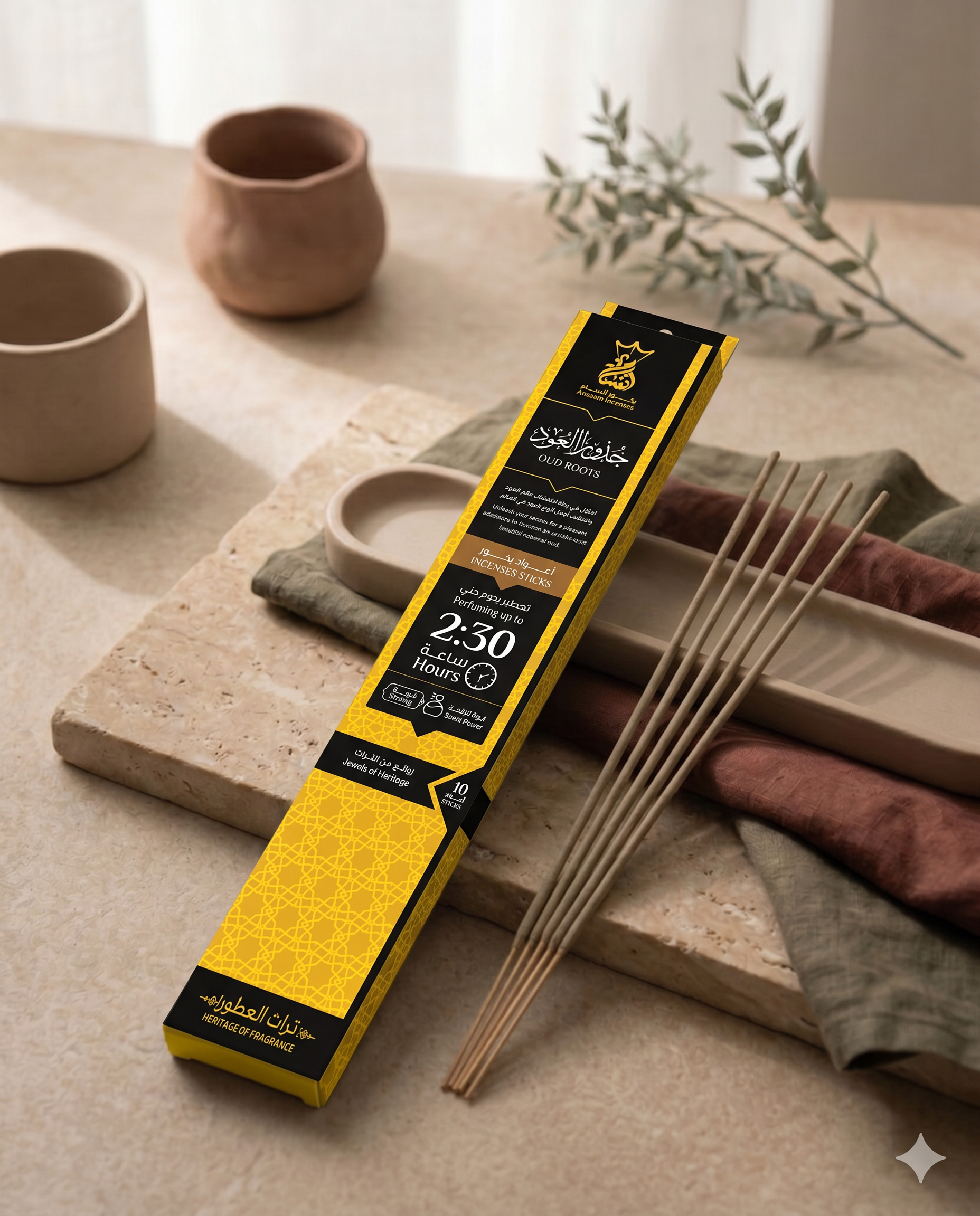 ANSAAM OUD ROOTS INCENSE STICKS