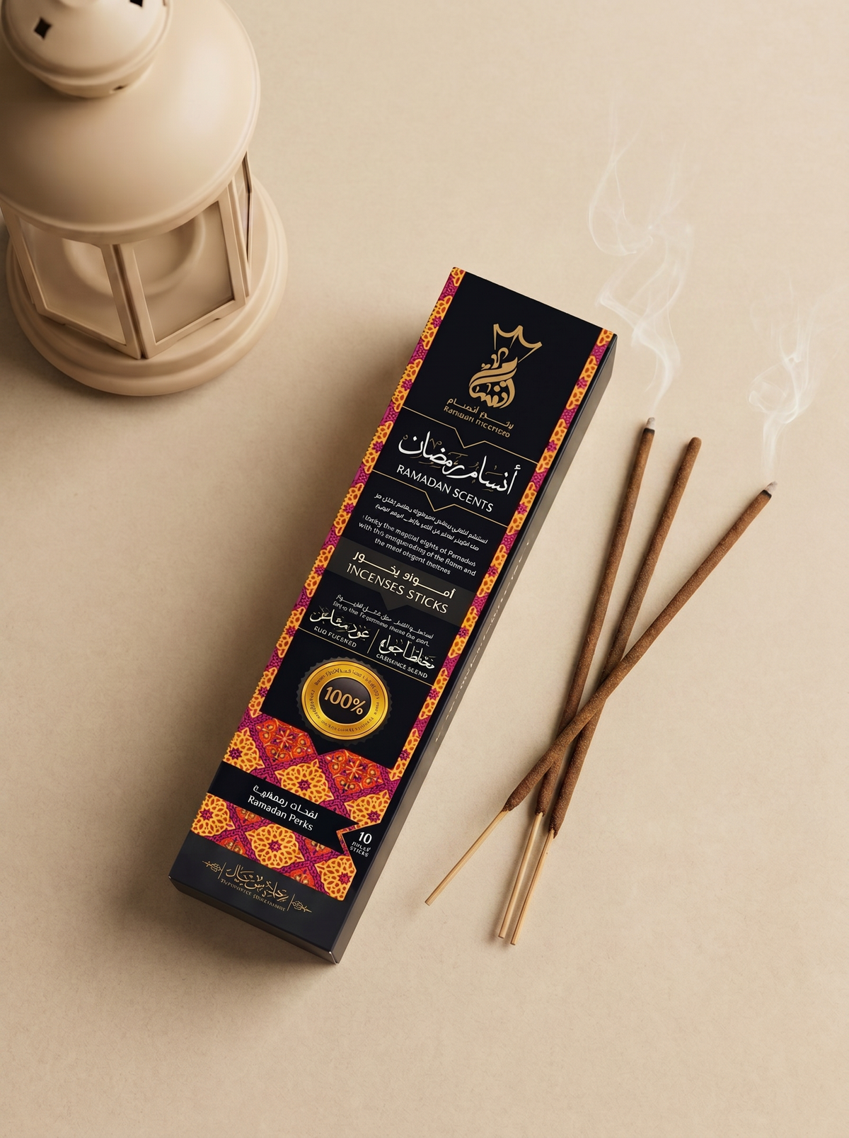 ANSAAM ANSAAM RAMADAN INCENSE MINI STICKS - LONG LASTING UP TO 90 MINUTES