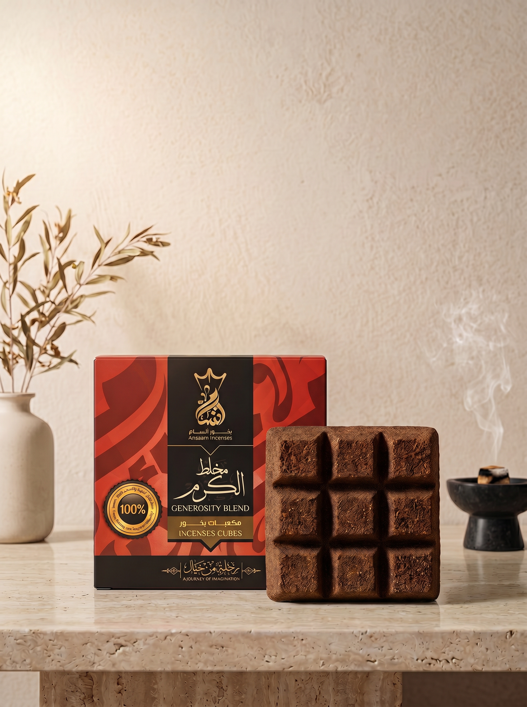 ANSAAM Al KARAM CHOCOLATE CUBES
