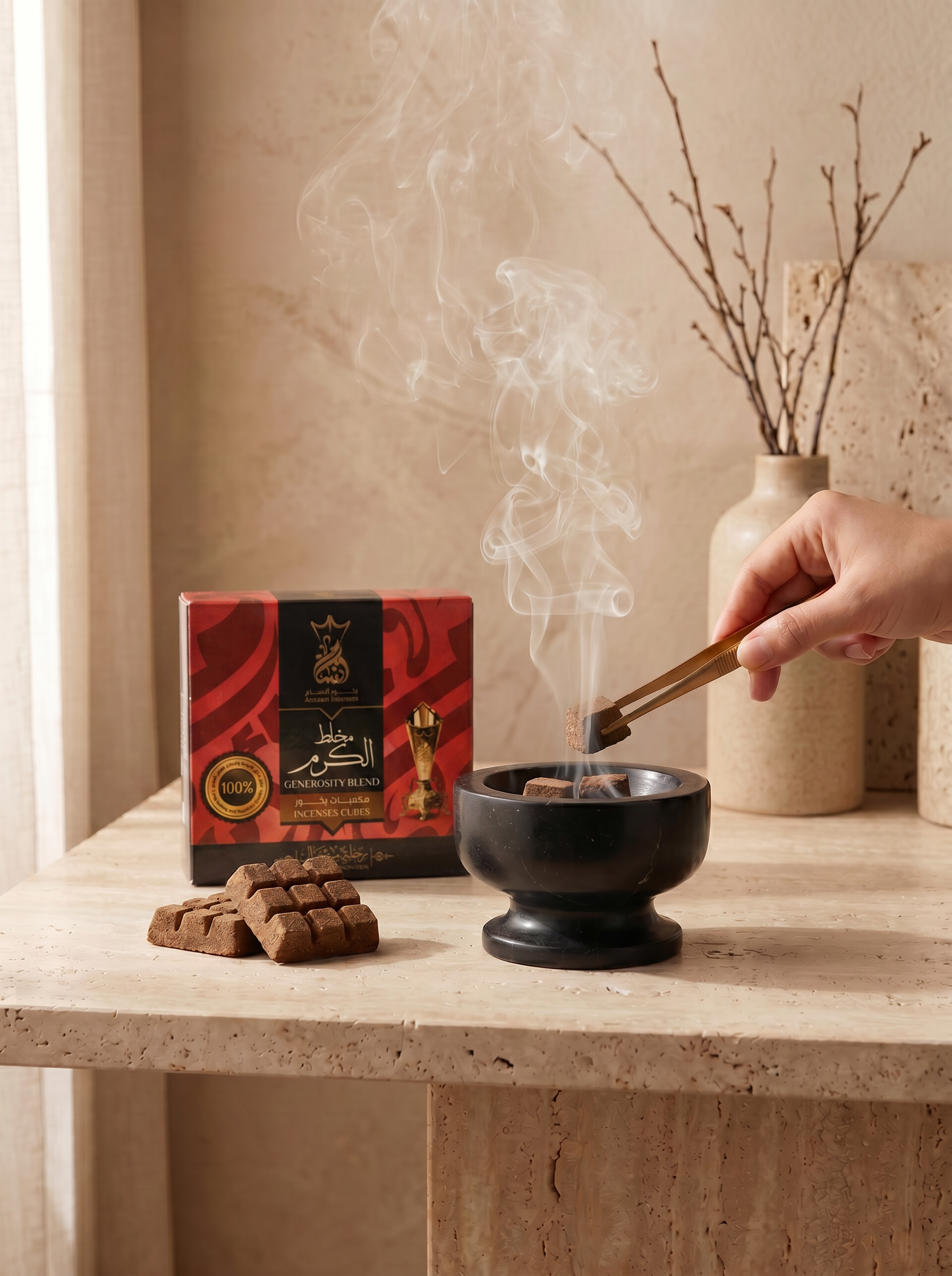 ANSAAM Al KARAM CHOCOLATE CUBES