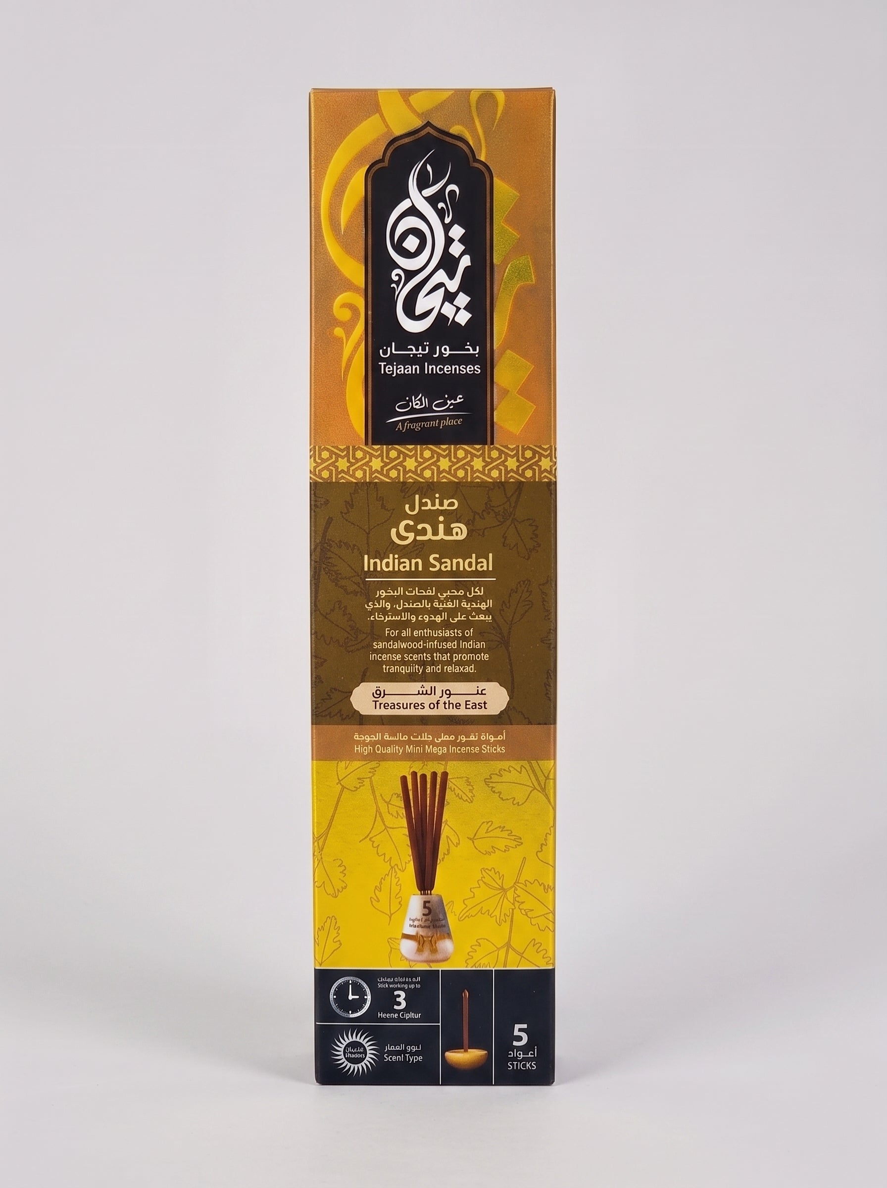 Tejaan Incense | Premium Mega Incense Sticks – Burns up to 5 Hours